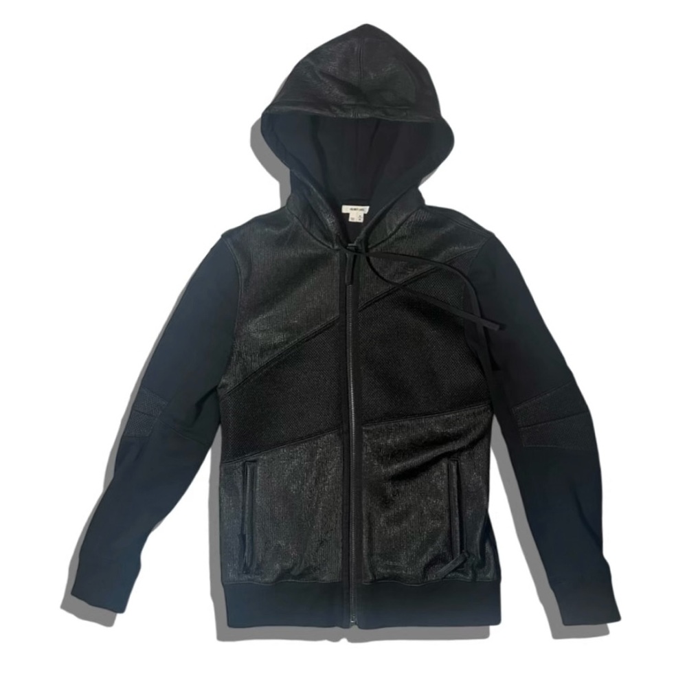 Helmut Lang mixed fabric jacket